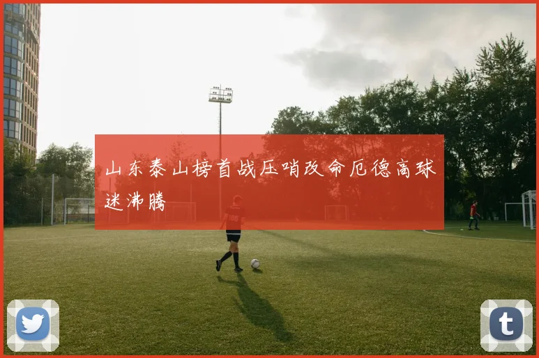 山东泰山榜首战压哨改命厄德高球迷沸腾