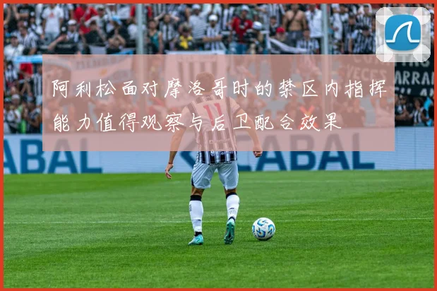 阿利松面对摩洛哥时的禁区内指挥能力值得观察与后卫配合效果